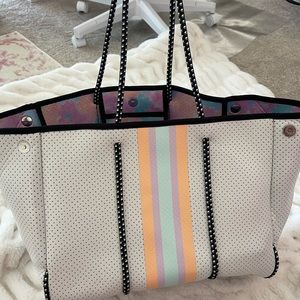 Pastel Neoprene Tote